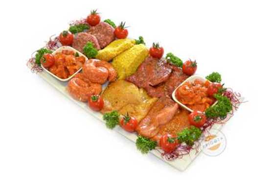 Afbeelding van Dobbelgourmet met groentjes (vanaf 10 personen)